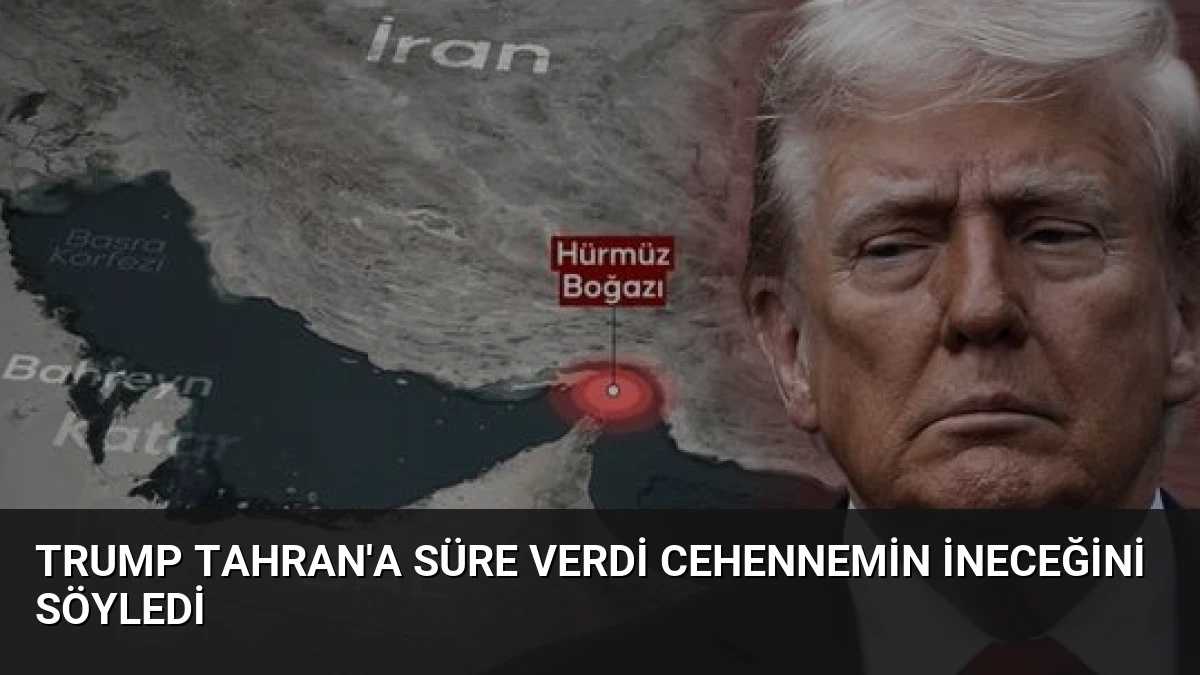Trump Tahran’a Süre Verdi Cehennemin İneceğini Söyledi