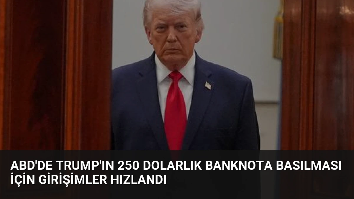 ABD’de Trump’ın 250 Dolarlık Banknota Basılması İçin Girişimler Hızlandı