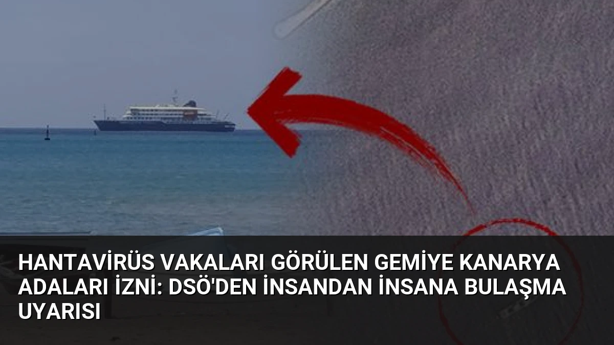 Hantavirüs Vakaları Görülen Gemiye Kanarya Adaları İzni: DSÖ’den İnsandan İnsana Bulaşma Uyarısı