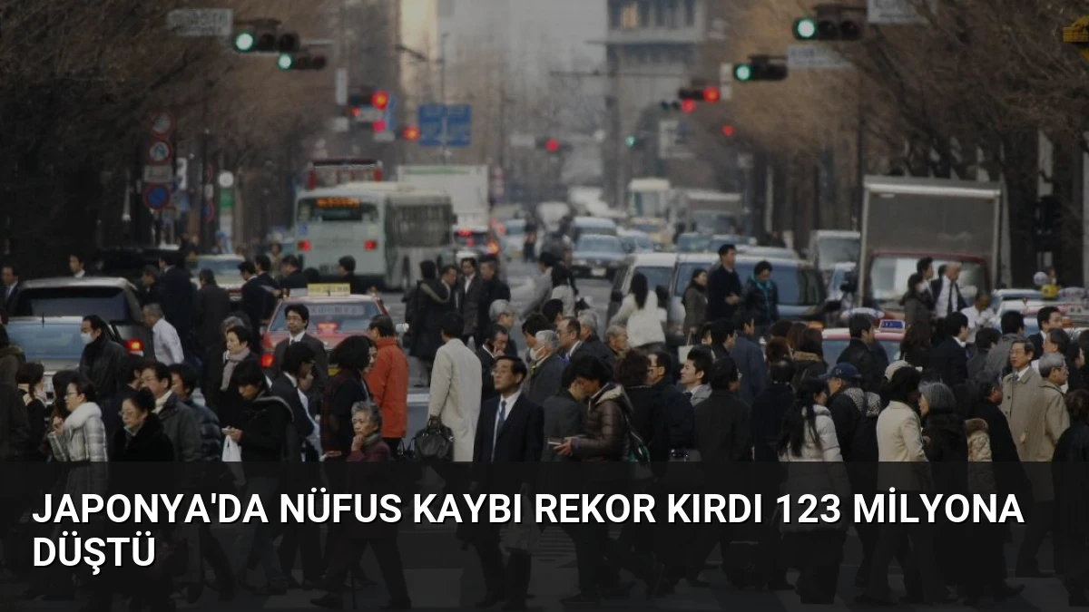 Japonya’da Nüfus Kaybı Rekor Kırdı 123 Milyona Düştü