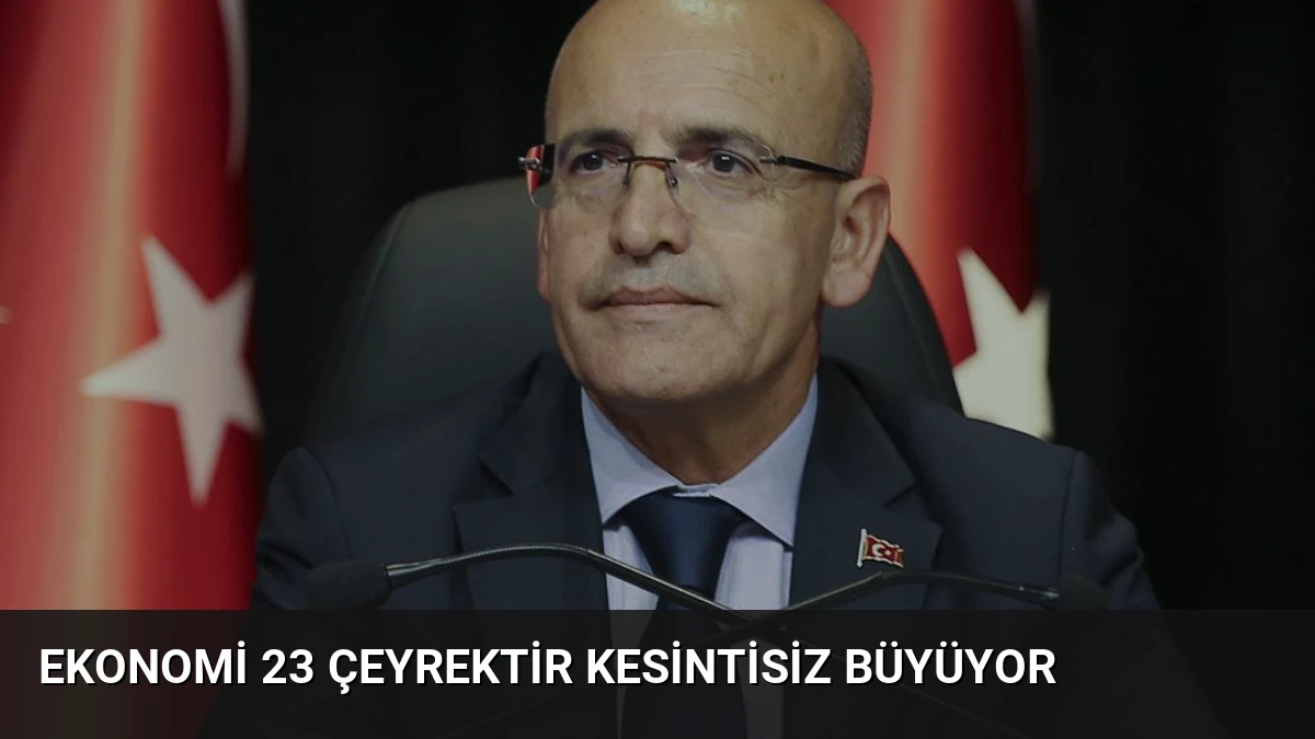 Ekonomi 23 Çeyrektir Kesintisiz Büyüyor