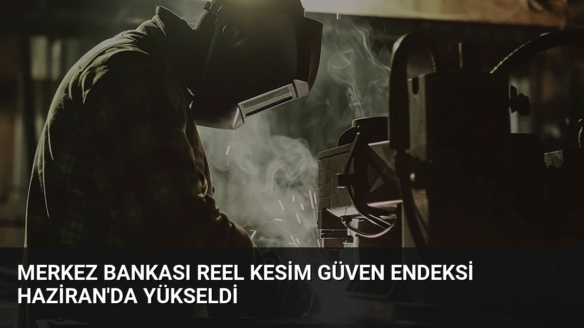 Merkez Bankası Reel Kesim Güven Endeksi Haziran’da Yükseldi
