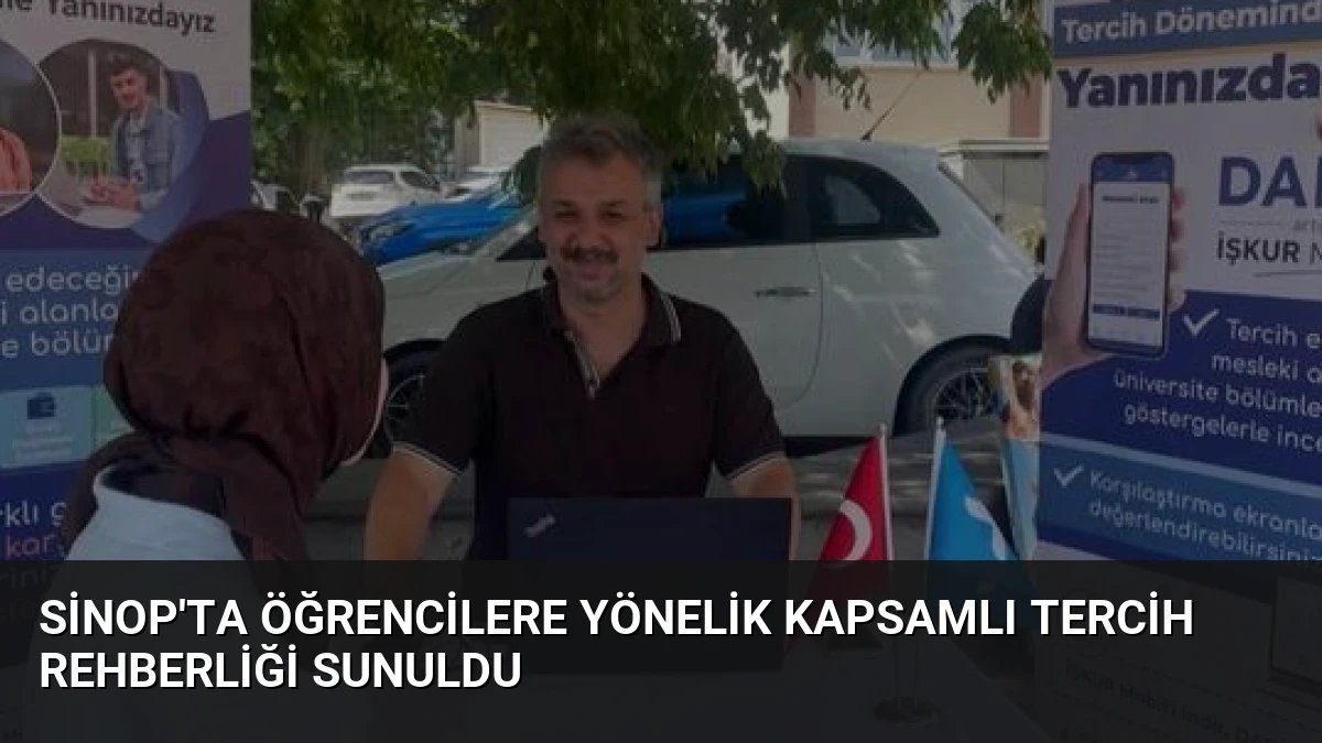 Sinop’ta Öğrencilere Yönelik Kapsamlı Tercih Rehberliği Sunuldu
